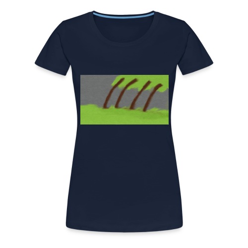 Storm in the Wind - Vrouwen Premium T-shirt