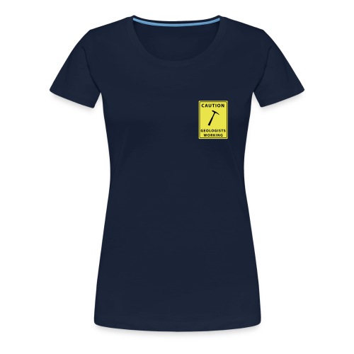 panneau us geologist 2 - T-shirt Premium Femme