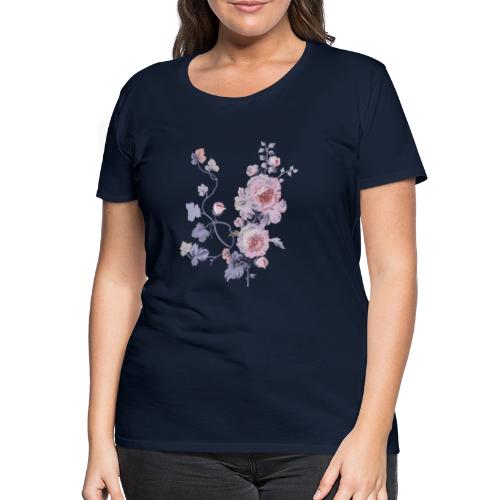 Schlichte Blumen - Frauen Premium T-Shirt