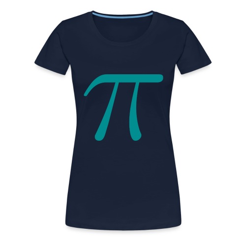 Pi blue t-shirt - Women's Premium T-Shirt