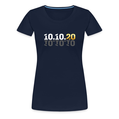 Kulturværftets jubilæums tryk 10.10.20 - Dame premium T-shirt