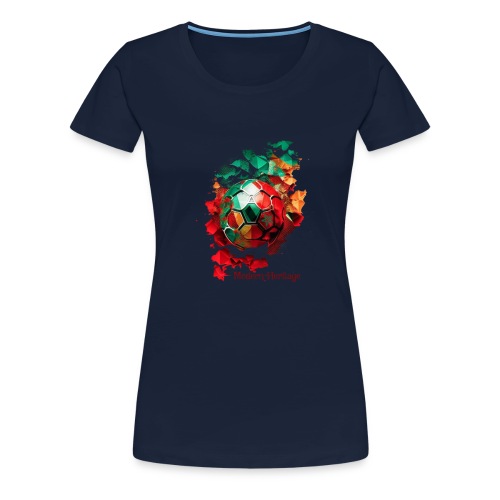 ballon football maroc - T-shirt Premium Femme