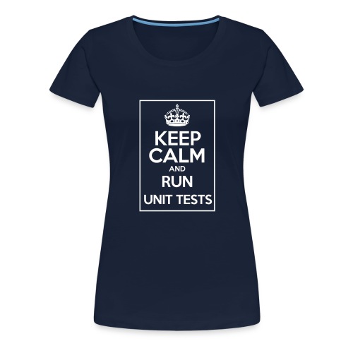 Run Unit Tests light - Women's Premium T-Shirt