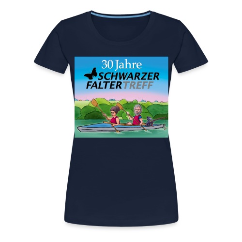 30 Jahre Schwarzer Falter - Faltboottreffen - Frauen Premium T-Shirt