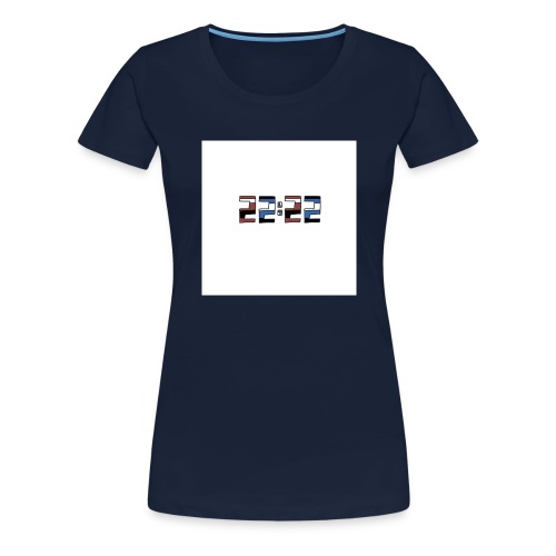 22:22 buttons - Vrouwen Premium T-shirt