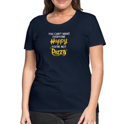 Happy Pizza - Frauen Premium T-Shirt