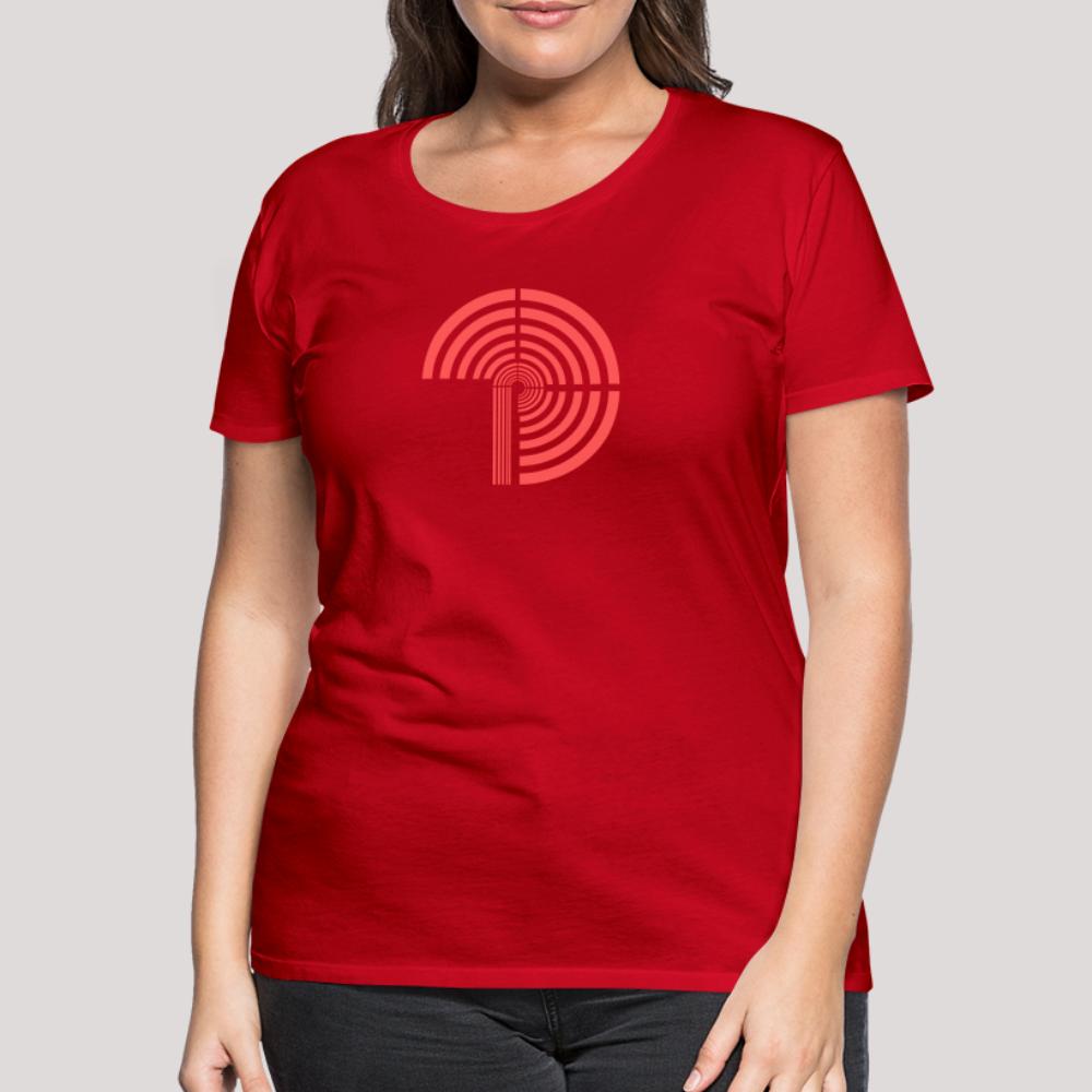NEW LOGO PSO 2022 Redd - Frauen Premium T-Shirt Rot