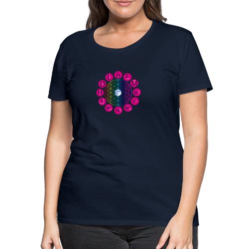 habdichliebbiszummondpink - Frauen Premium T-Shirt