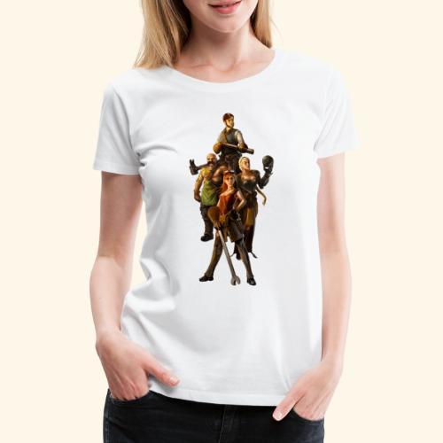 Faction Leader Artwork - Women's Premium T-Shirt