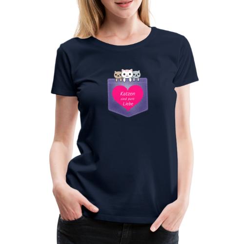 pure liebe - Frauen Premium T-Shirt