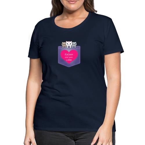 pure liebe - Frauen Premium T-Shirt