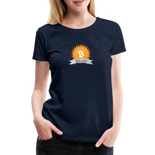 Bitcoin logo - Vrouwen Premium T-shirt