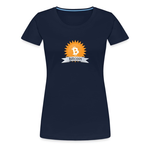 Bitcoin logo - Vrouwen Premium T-shirt