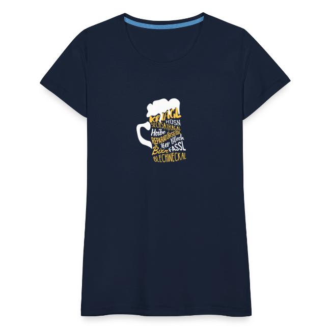 Bier - Frauen Premium T-Shirt