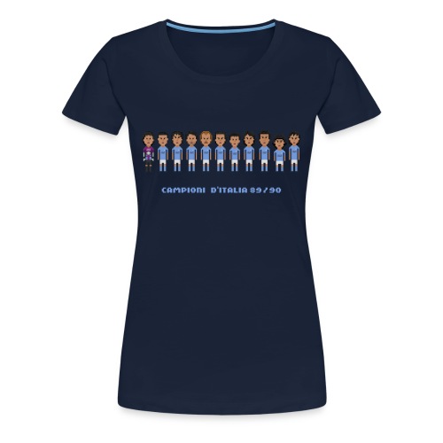 Italian Champions 89 90 - Women's Premium T-Shirt