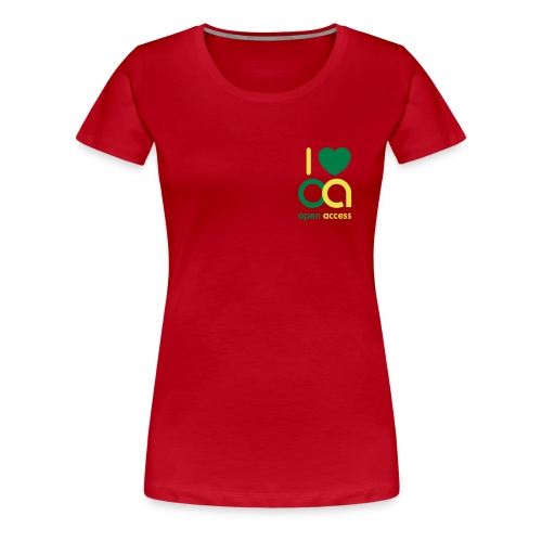 i love oa - Frauen Premium T-Shirt
