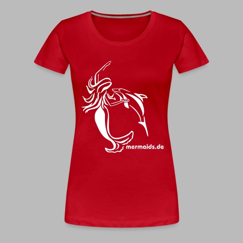 Mermaids Seejungfrau und Delphin - Frauen Premium T-Shirt
