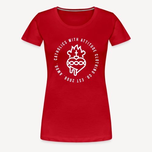 CATHOLICS WITH ATTITUDE CLOTHING CO. - Women's Premium T-Shirt