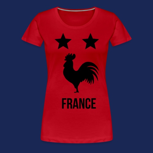 FRANCE 2018 - T-shirt Premium Femme