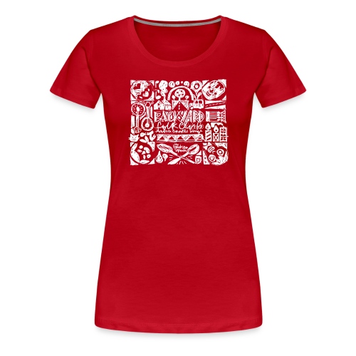 Backyard - T-shirt Premium Femme