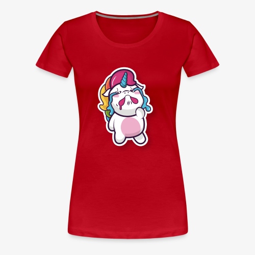 Funny Unicorn - Women's Premium T-Shirt
