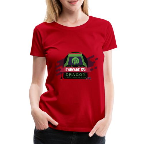 L'arcade du Dragon d'émeraude - T-shirt Premium Femme