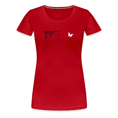 budha et papillon - T-shirt Premium Femme
