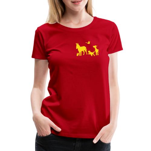 Logo - Tiere im Einklang - Frauen Premium T-Shirt