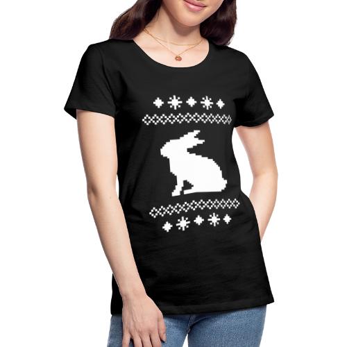 Norwegerhase hase kaninchen häschen bunny langohr - Frauen Premium T-Shirt