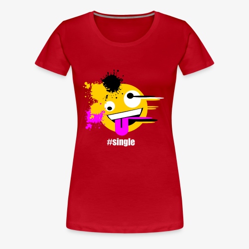 Emoji Art #single - Frauen Premium T-Shirt
