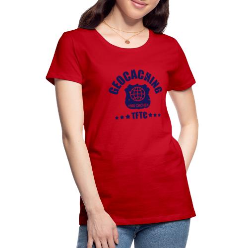geocaching - 2500 caches - TFTC / 1 color - Frauen Premium T-Shirt