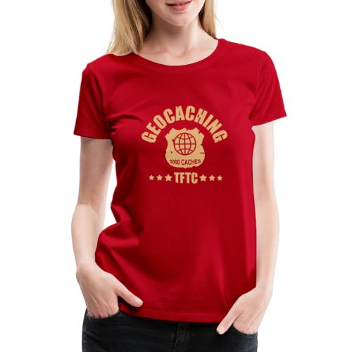 geocaching - 5000 caches - TFTC / 1 color - Frauen Premium T-Shirt