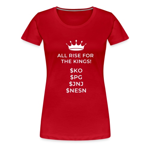 Dividend Kings - Women's Premium T-Shirt