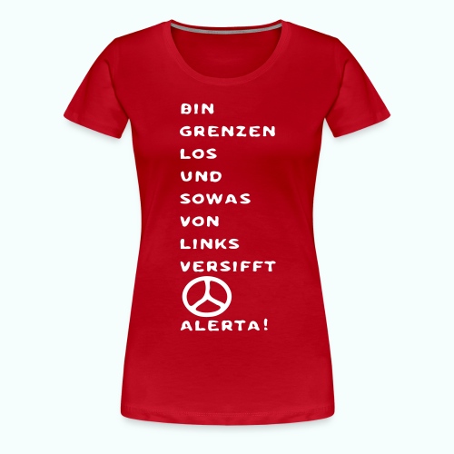 linksversifft - Frauen Premium T-Shirt