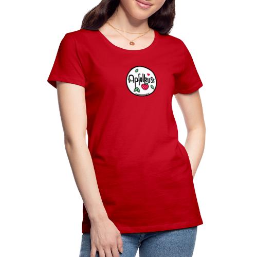 Apfelkuss von Schwarzwaldliebe - Frauen Premium T-Shirt