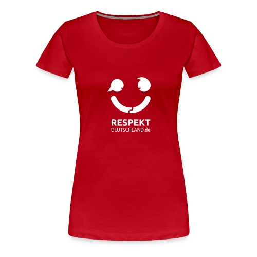 Logo Respekt Deutschland - Frauen Premium T-Shirt