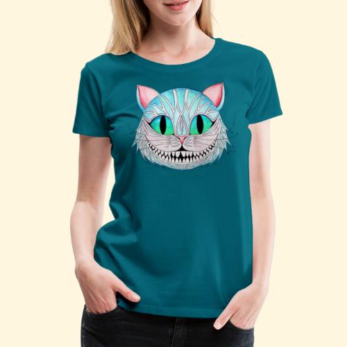 Le Chat de Cheshire - T-shirt Premium Femme