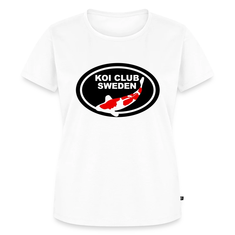 KCS logo svart vit röd - Premium-T-shirt dam