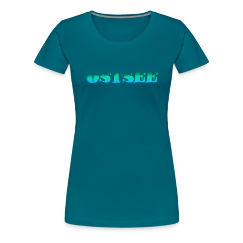 Ostsee Brandung - Frauen Premium T-Shirt
