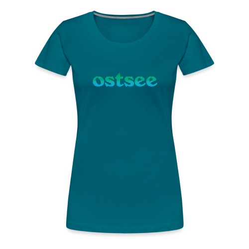 Ostsee Streifen - Frauen Premium T-Shirt