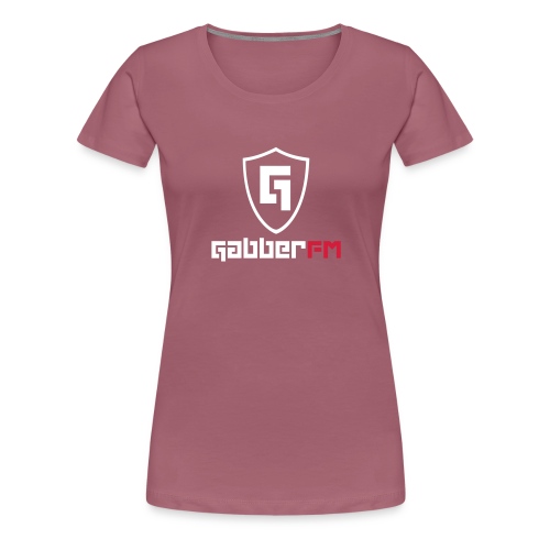 Gabber FM Logo Letters - Women's Premium T-Shirt