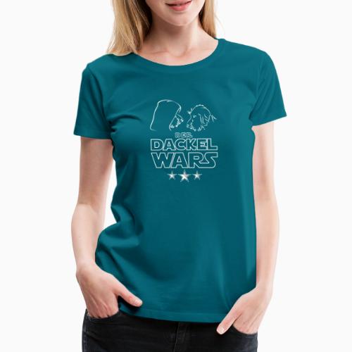 Der Dackel Wars - Gesicht zu Gesicht - Frauen Premium T-Shirt