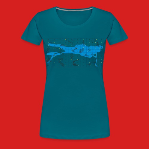 Bodensee Leiterlispiel - Frauen Premium T-Shirt