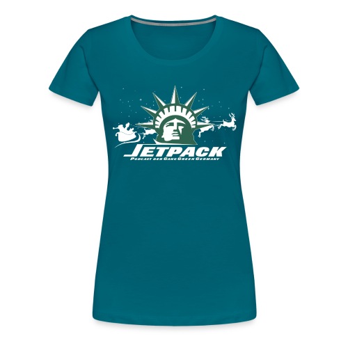 Jetpack X-Mas - Frauen Premium T-Shirt