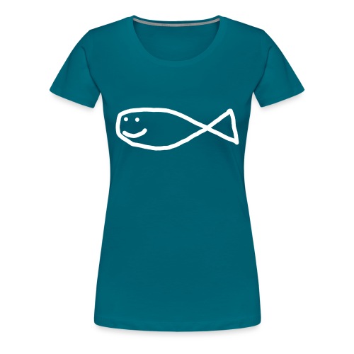 Klassisk Strandfisk Bag - Premium T-skjorte for kvinner