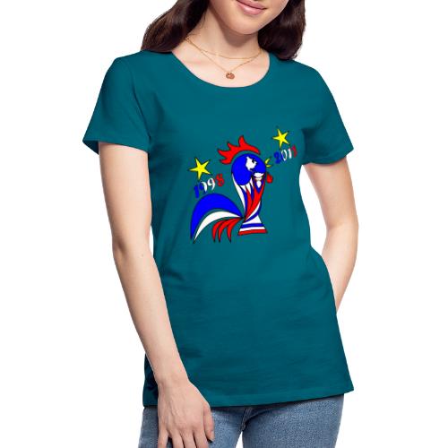 coupe du monde football 2018 mondial France 2018 - T-shirt Premium Femme