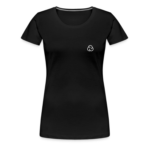 Kulte • Minimalistisches weißes Logo - Frauen Premium T-Shirt
