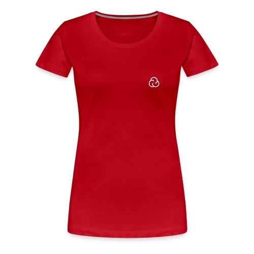 Kulte • Minimalistisches weißes Logo - Frauen Premium T-Shirt