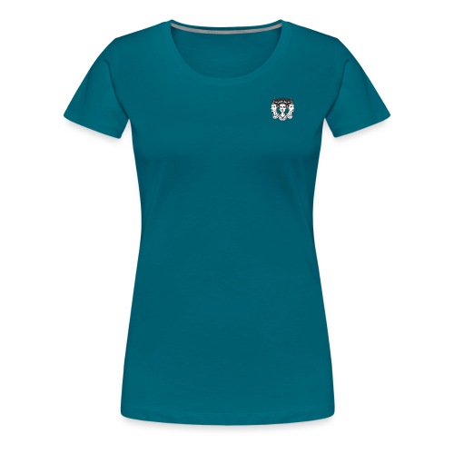 Retro simple s/w - Frauen Premium T-Shirt