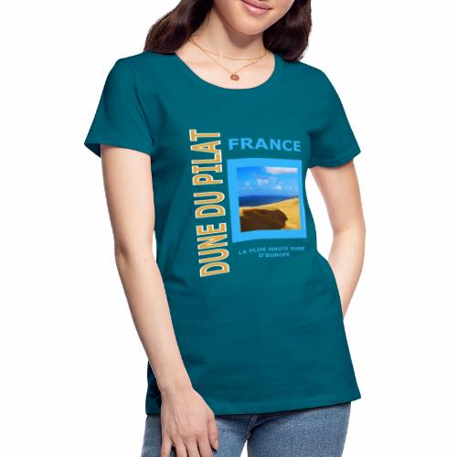 Dune du Pilat - Tshirt, tasses, masque ... - T-shirt Premium Femme